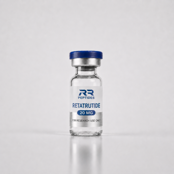 retatrutide 20mg research peptide vial for laboratory research use